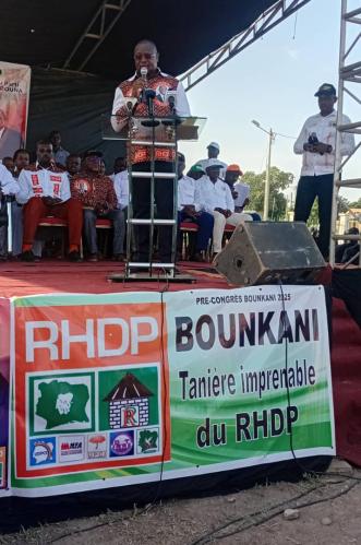 Présidentielle 2025/ Après la validation de la candidature du  Président Ouattara/ Dr Michel Noufé (Coordonnateur régional Adjoint du Bounkani) réagit : « nous allons mouiller le maillot pour le UN COUP KO »    